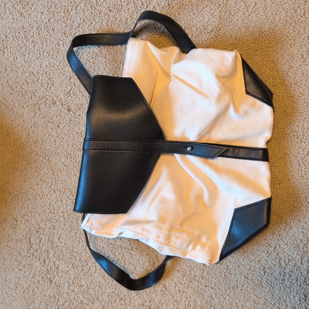 Deux Lux Black and White Backpack